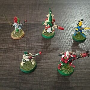 Warhammer 40k Eldar Aeldari Metal Miniatures Lot Painted 2003 Games Workshop